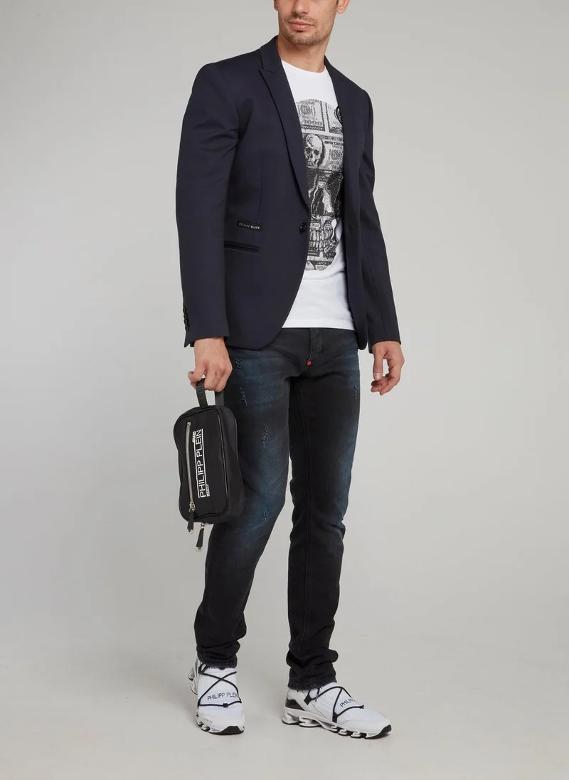 فيليب بلين حقيبة يد بشعار أسود